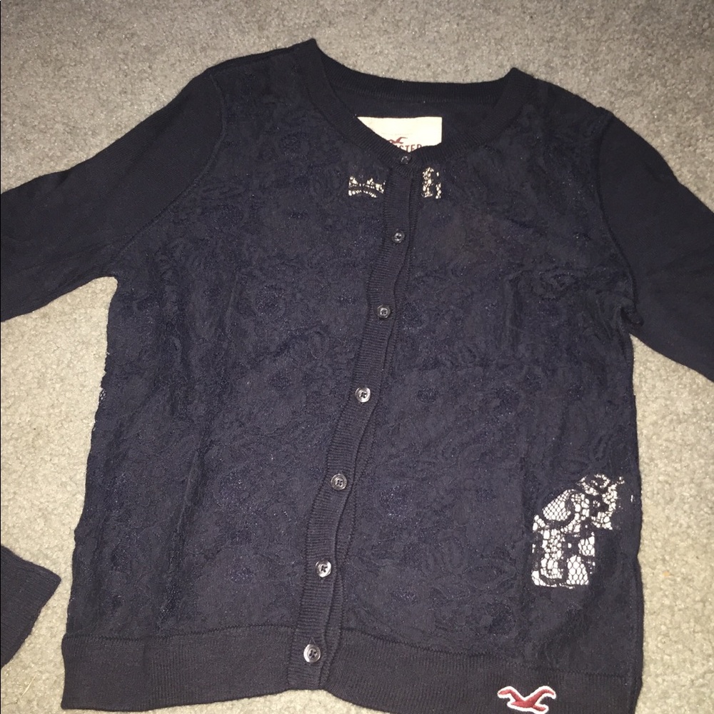 Navy Cardigan